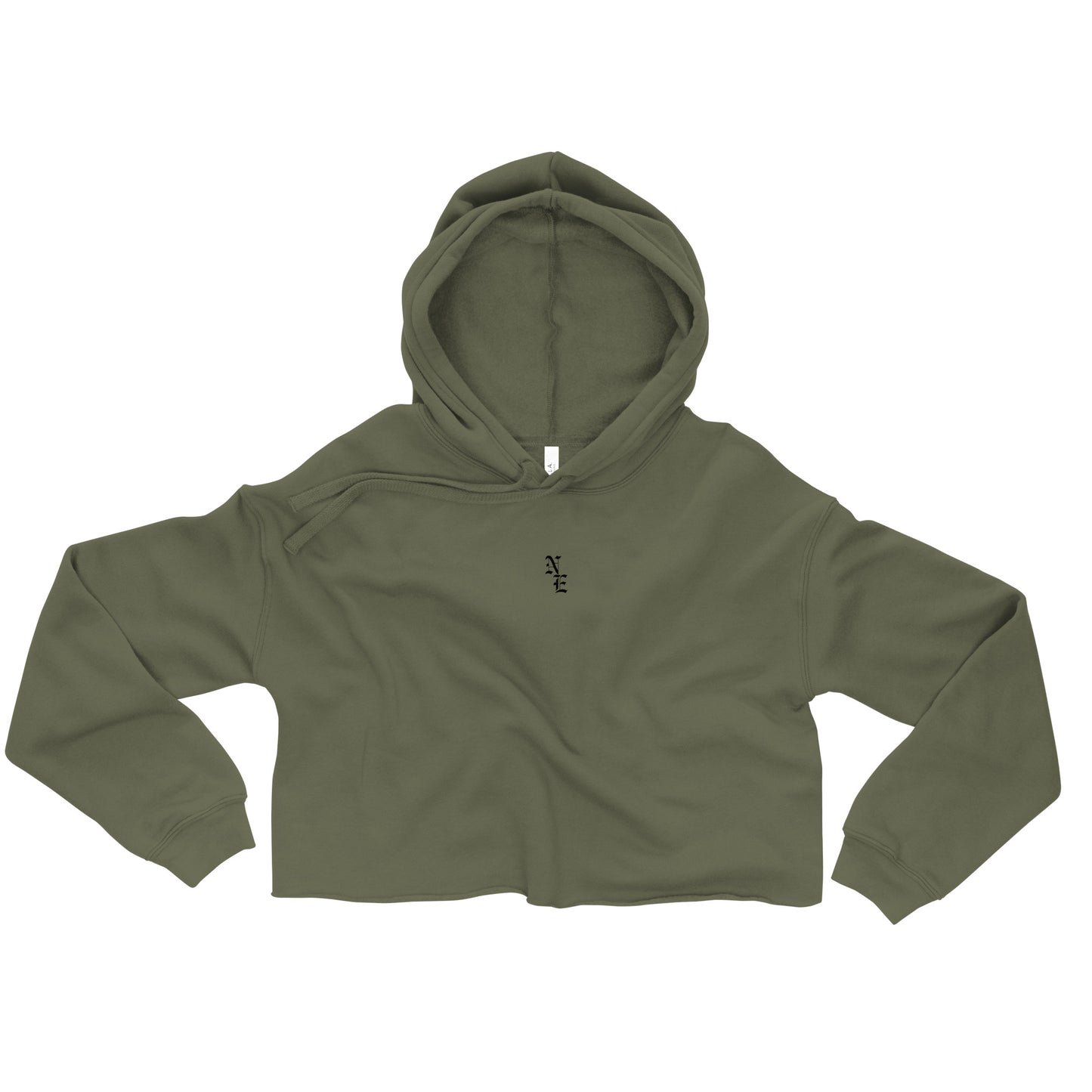 New Era Crop Hoodie | Rep your New Era Lifting Club