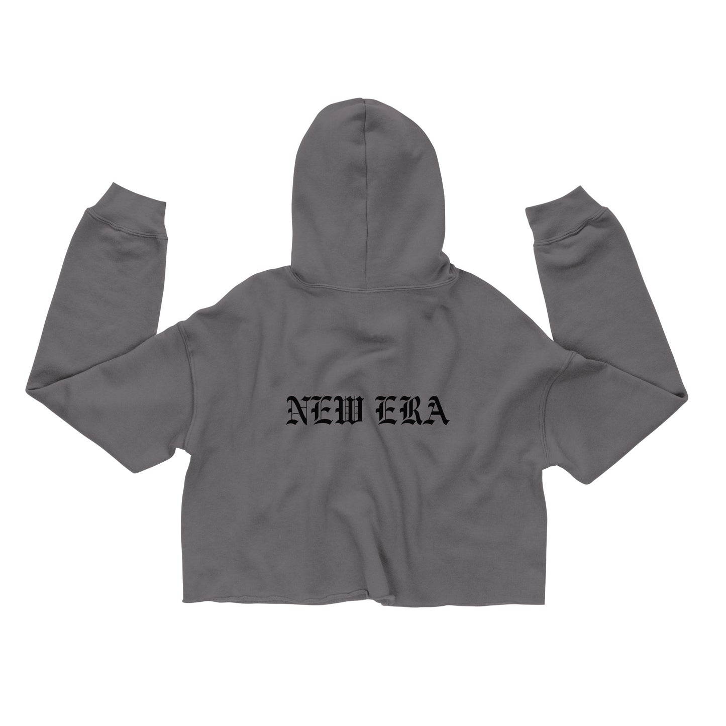 New Era Crop Hoodie | Rep your New Era Lifting Club