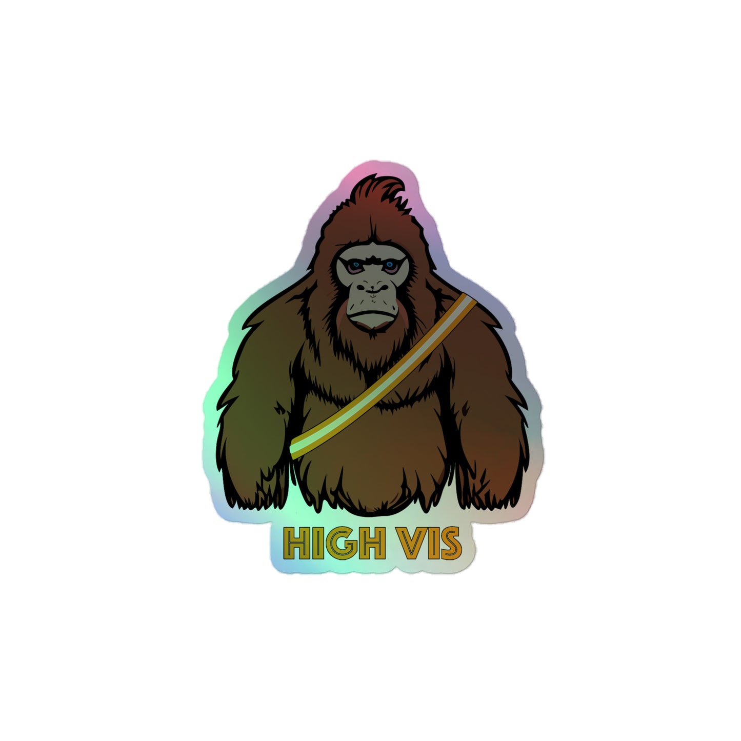 Squatch Holographic Sticker - Limited Edition