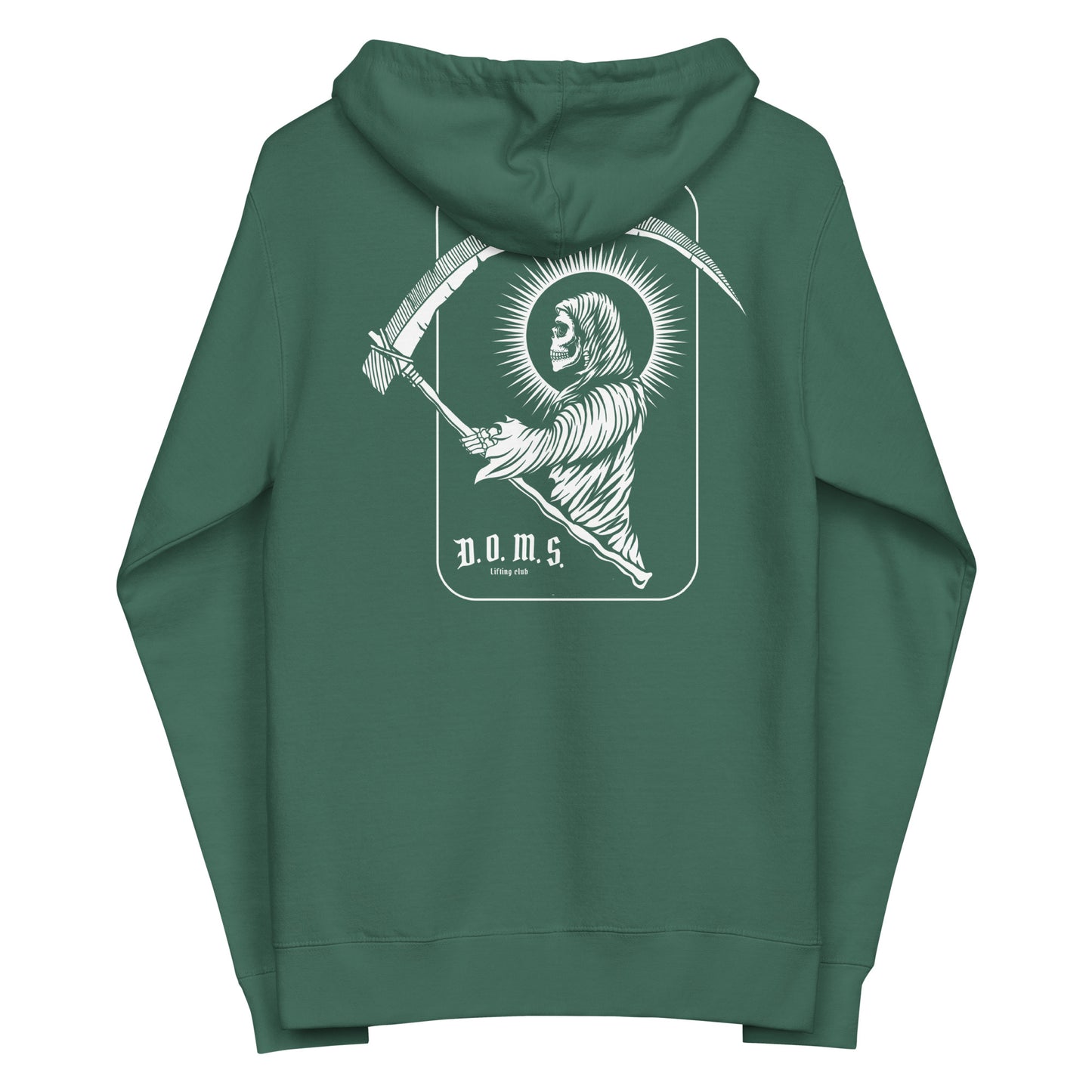 Reaper Zip Up Hoodie | Defy Death or the Rain