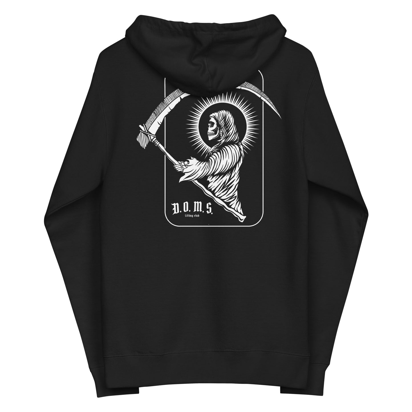 Reaper Zip Up Hoodie | Defy Death or the Rain