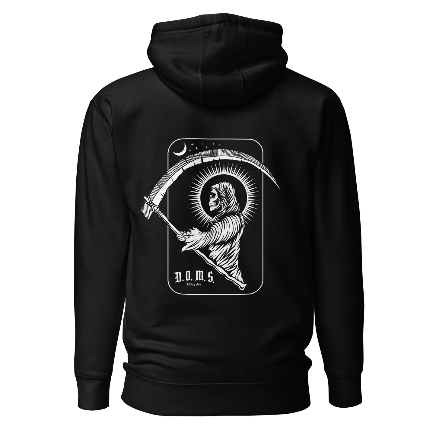 Reaper of Death Hoodie - D.O.M.S. Lifting Club