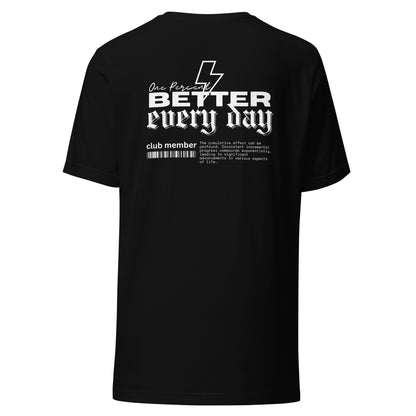 Hannah Steeby's One Percent Better Every Day Tee