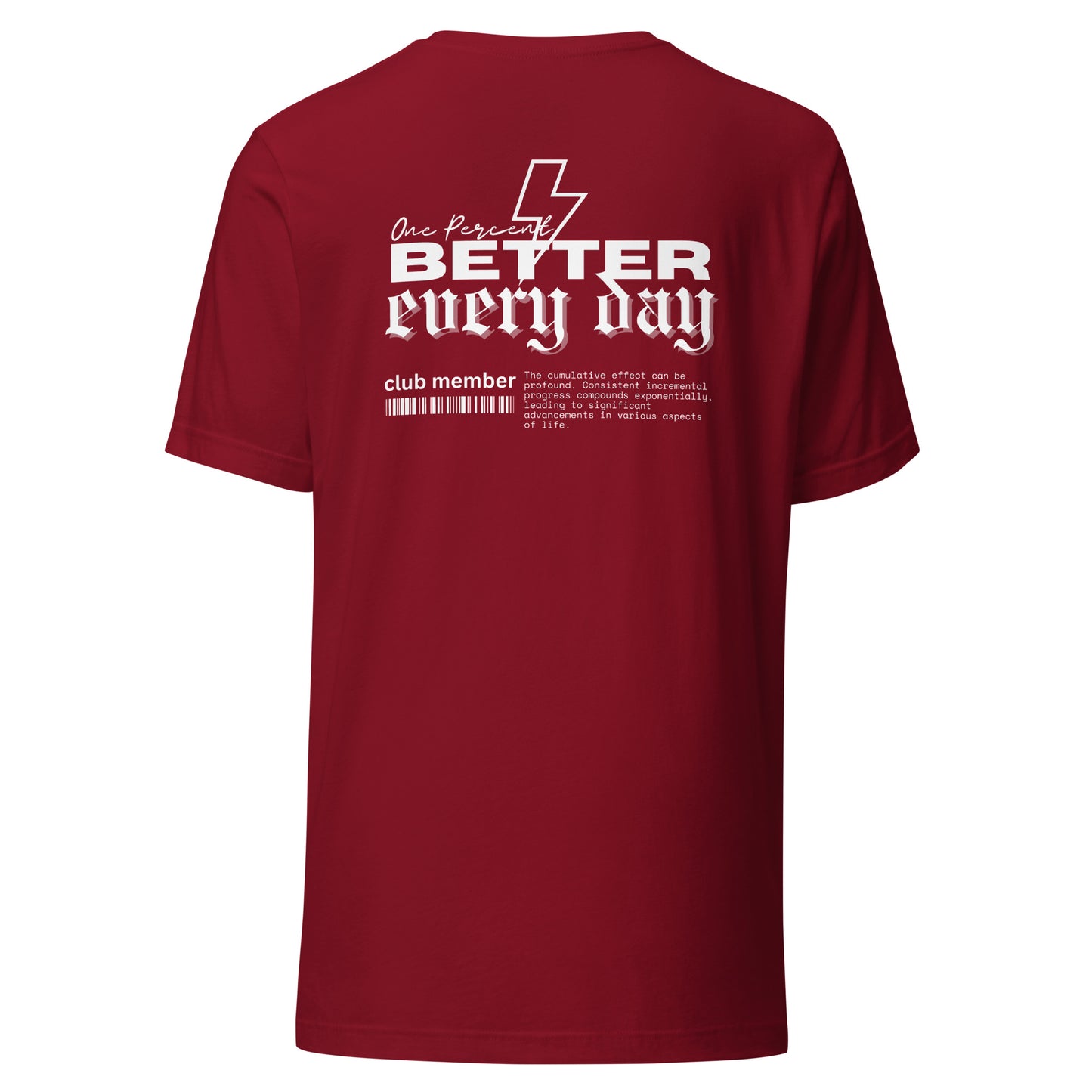 Hannah Steeby's One Percent Better Every Day Tee