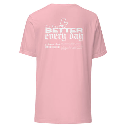 Hannah Steeby's One Percent Better Every Day Tee