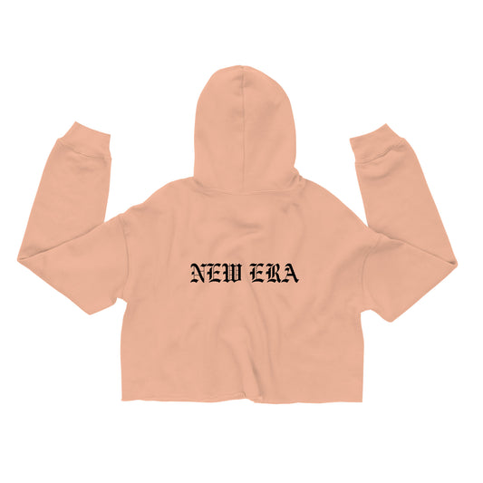 New Era Crop Hoodie | Rep your New Era Lifting Club